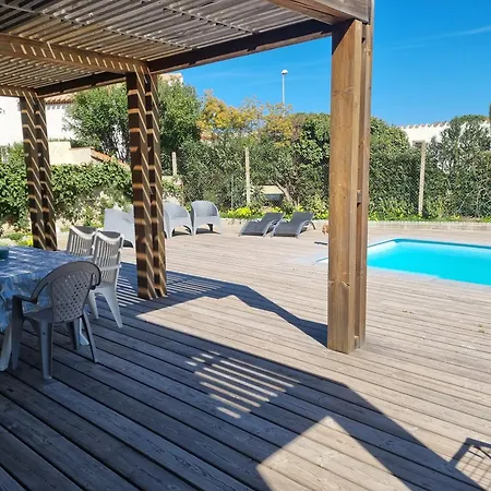 Bel Appartement Avec Piscine Privative A 150M De La Plage 6 Couchages Le Barcarès Exterior foto