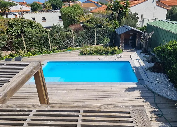 Bel Appartement Avec Piscine Privative A 150M De La Plage 6 Couchages